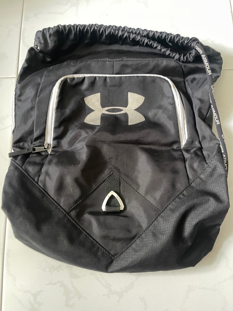 Underarmour Drawstring Bag Men s Fashion Bags Backpacks on
