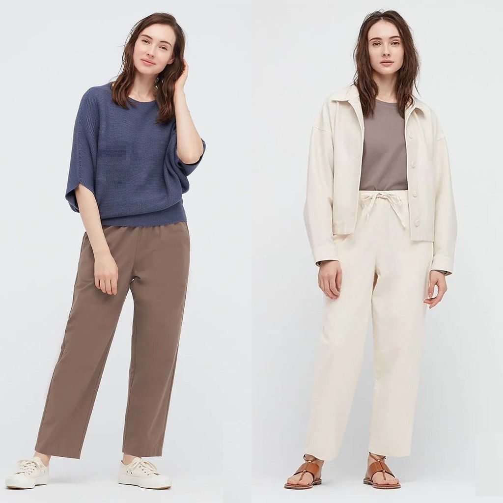 Uniqlo Ankle Relaxed Pants, Women's Fashion, Bottoms, Other Bottoms on  Carousell