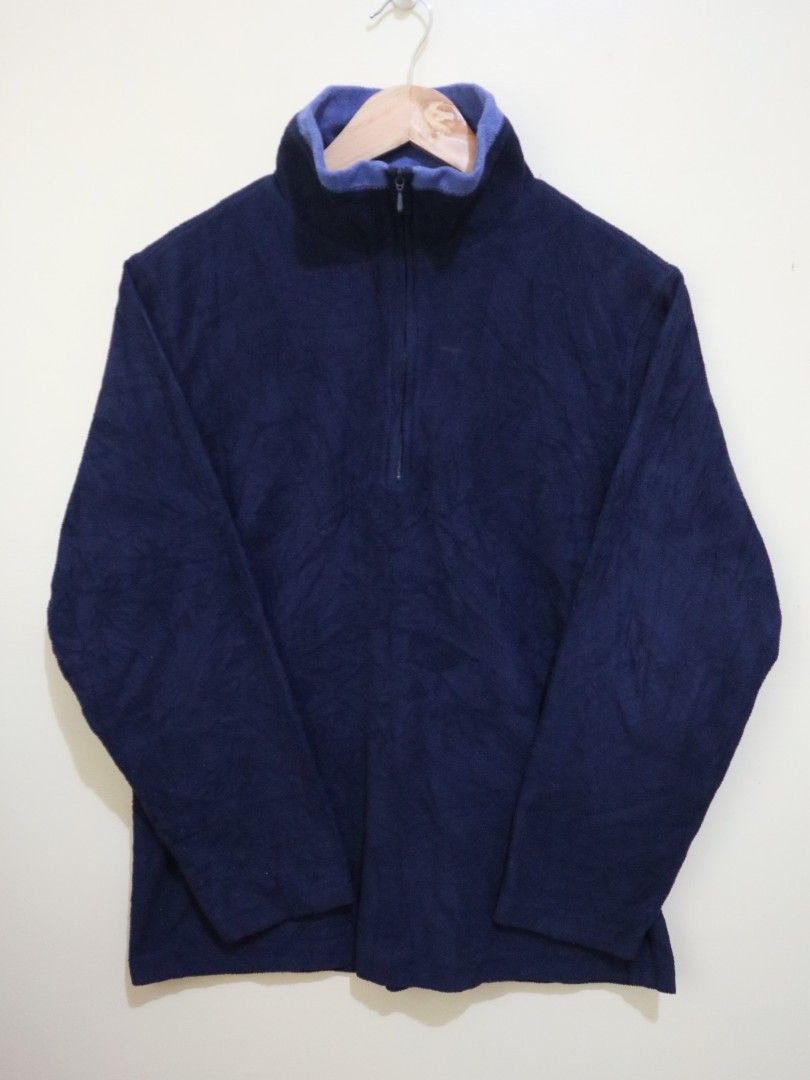 Uniqlo Fleece Quarter Zip 015540 Men s Fashion Coats Jackets and Outerwear on Carousell