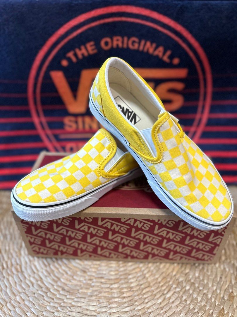 Vans Classic Slip On Luxury Sneakers Footwear on Carousell
