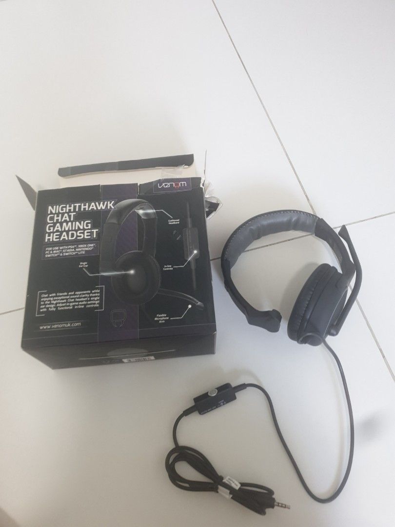Venom nighthawk hotsell chat gaming headset