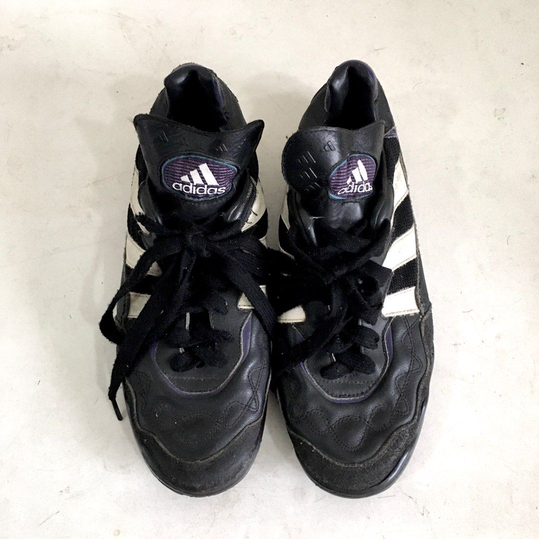 Adidas black shoes 90s cheap