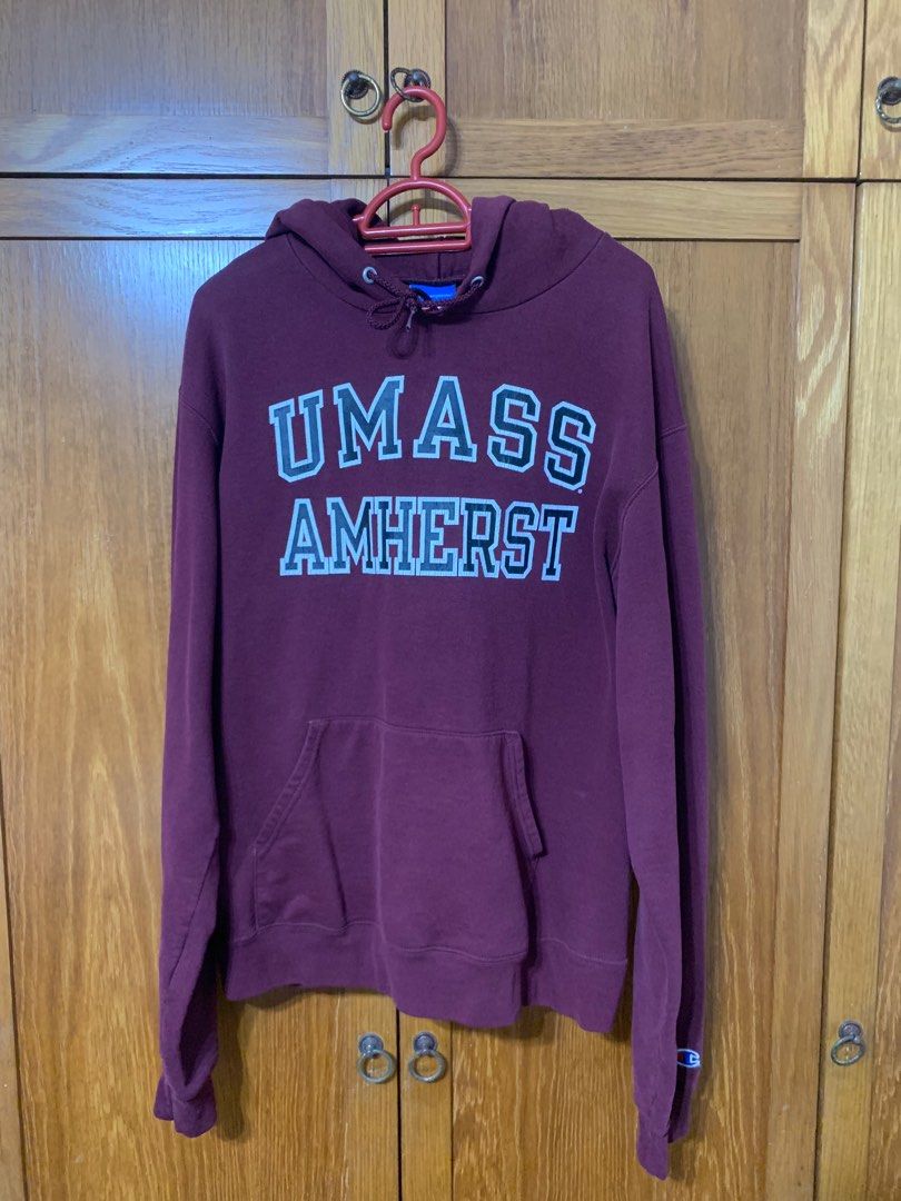 Vintage Champion Red Hoodie Size M