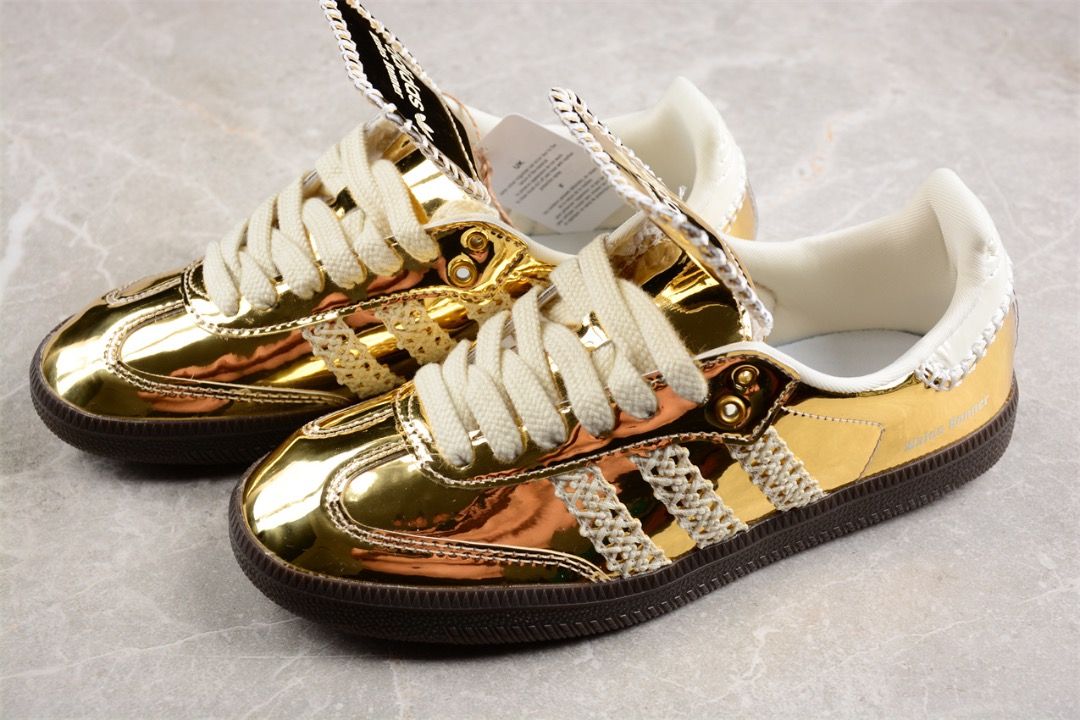 White gold deals shoes