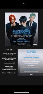 Wave to Earth VIP tickets