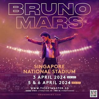 WTB LFS Bruno Mars in Singapore 2024