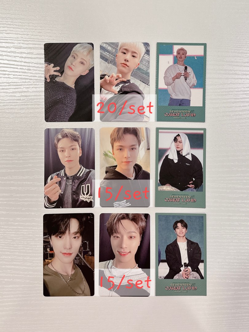 SEVENTEEN CARAT LAND 2020 トレカセット