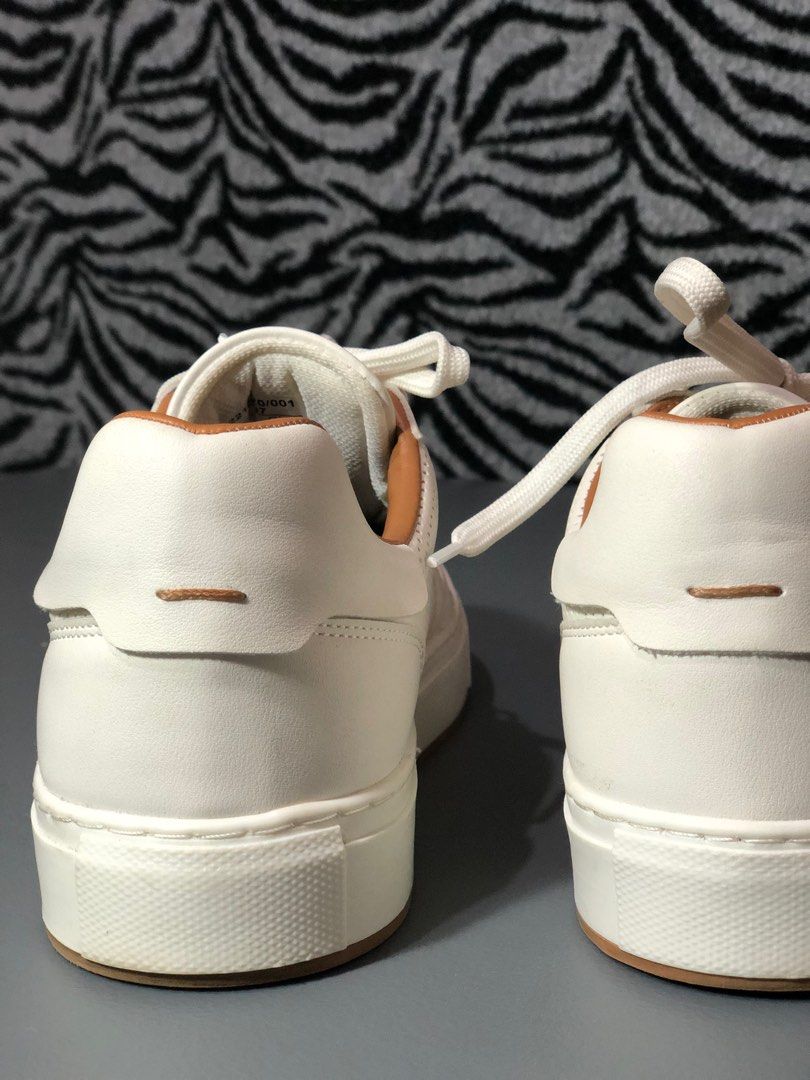 Zara micro perforated plimsolls online
