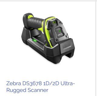 Zebra barcode scanner wire less for 2sets