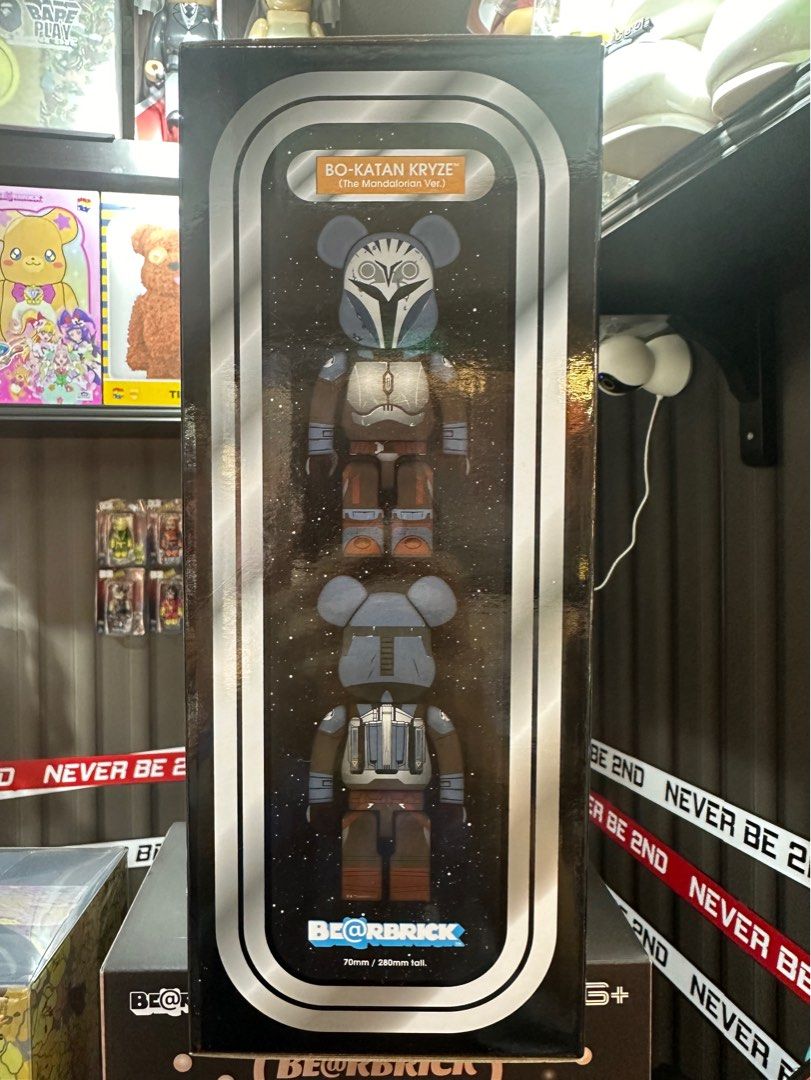 100% & 400% Be@rbrick Star Wars Bo-Katan Kryze (The Mandalorian ...