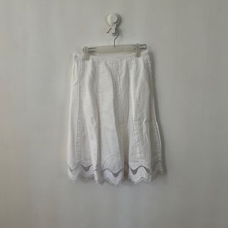 100% Linen Midi Skirt