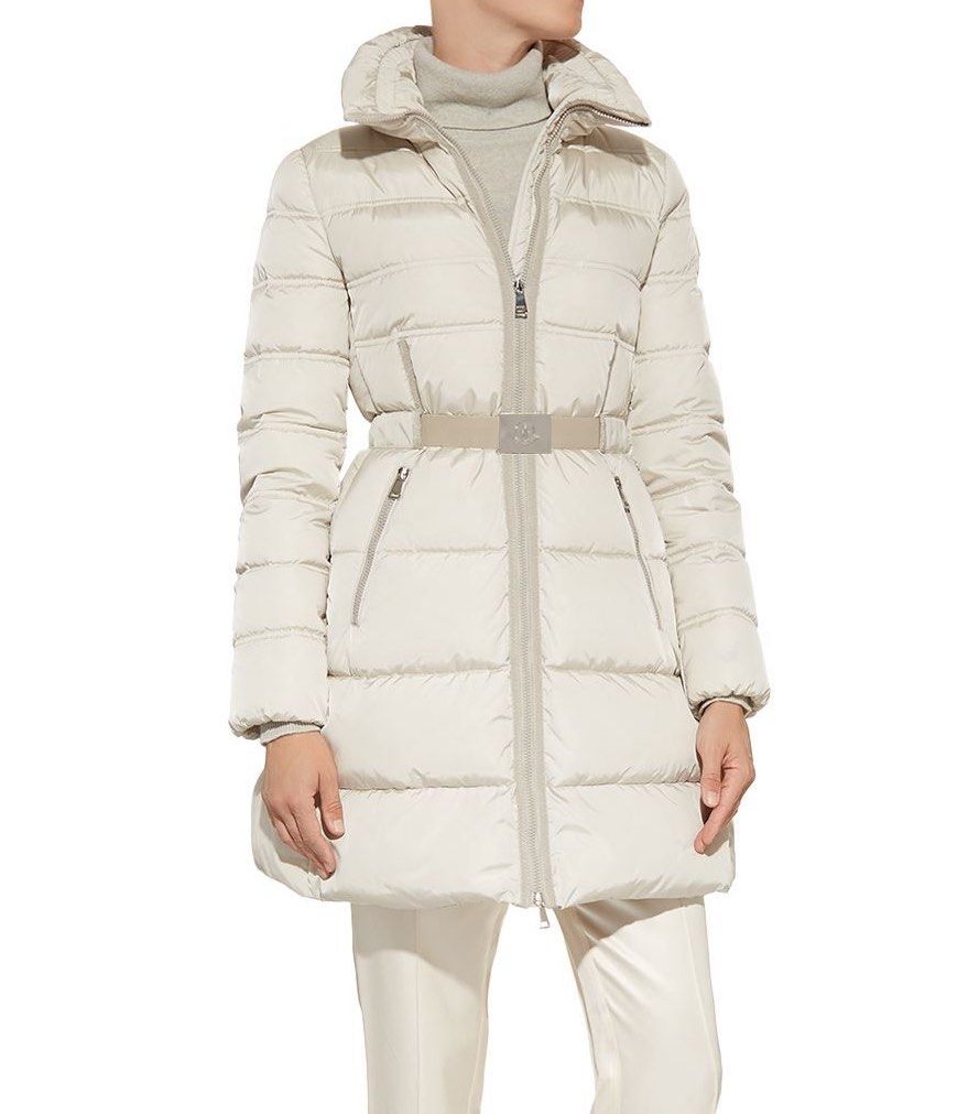 Moncler coat cream hot sale