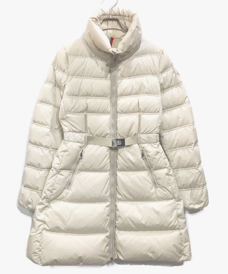 Moncler coat cream online
