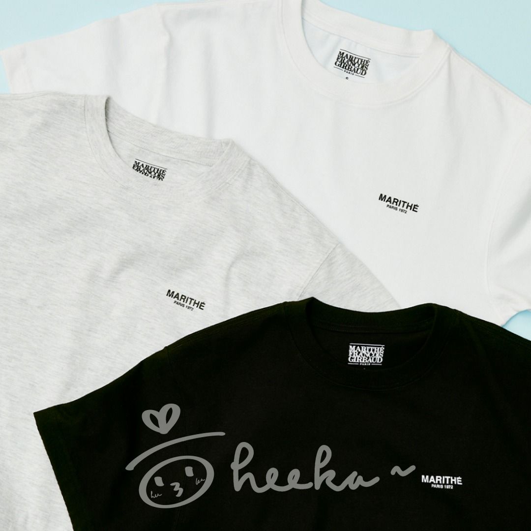 Marithe☆W 3PACK SMALL REGULAR LOGO TEE 3PACK SMALL REGULAR LOGO TEE MIX - MARITHÉ+FRANҪOIS GIRBAUD