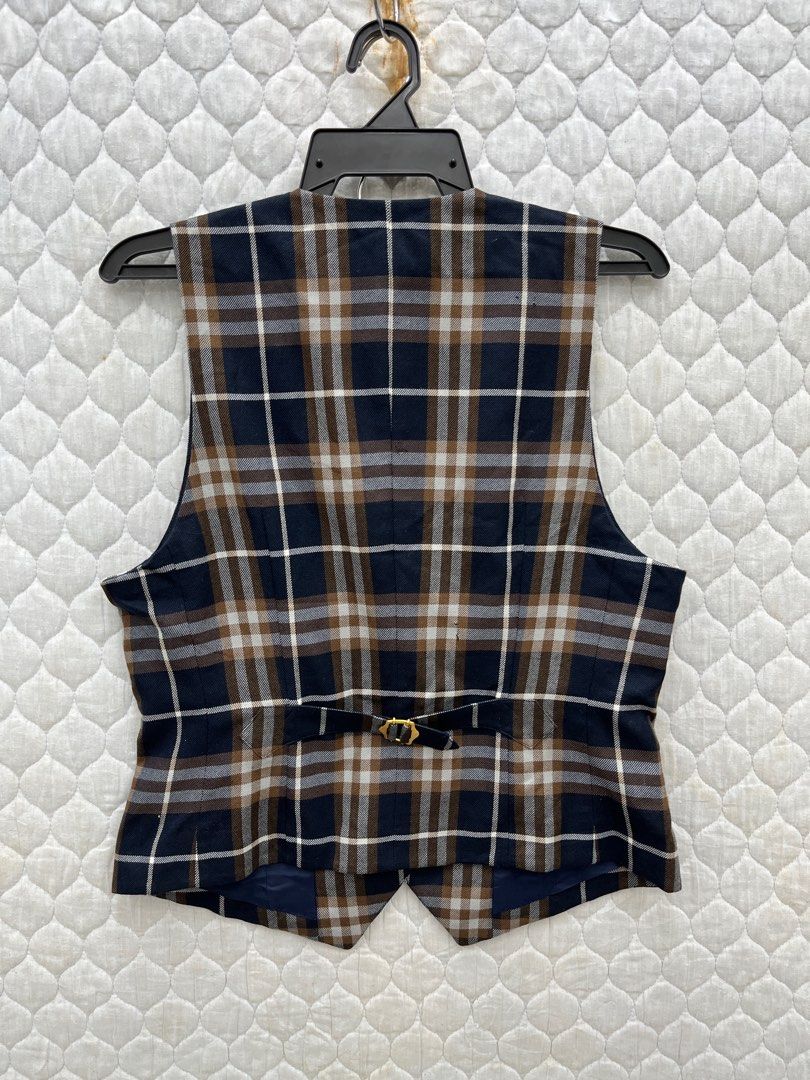 Burberry vest deals gold