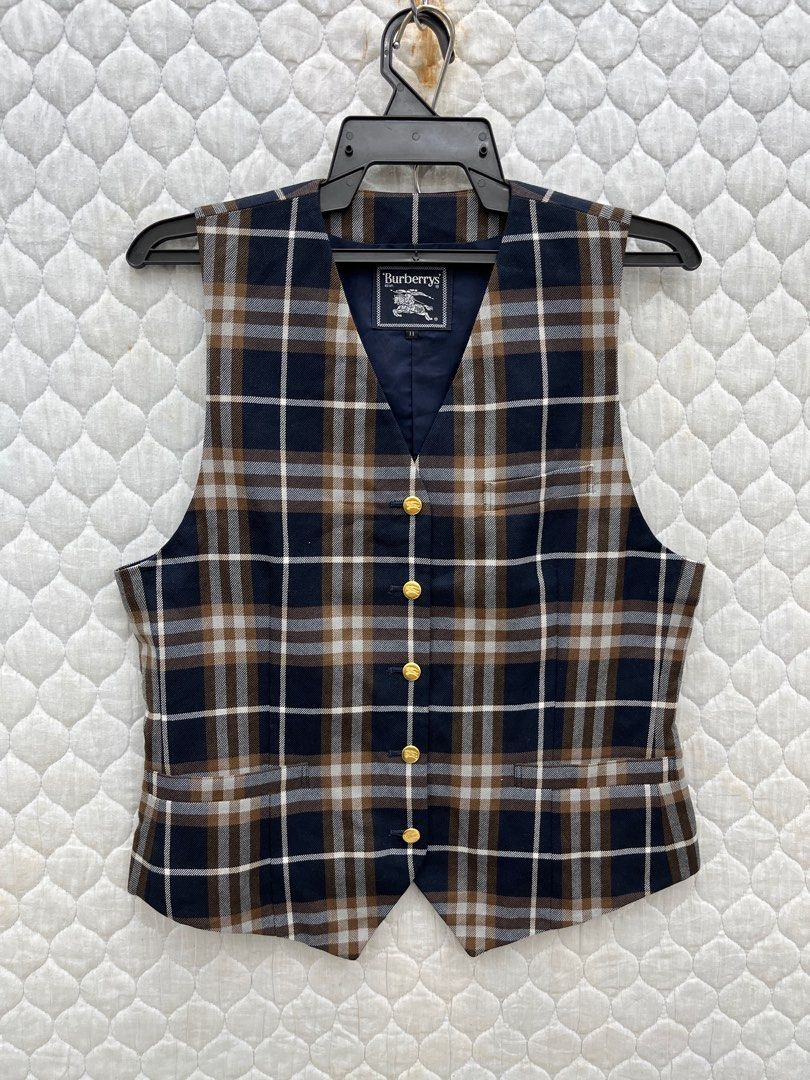 Burberry waistcoat on sale