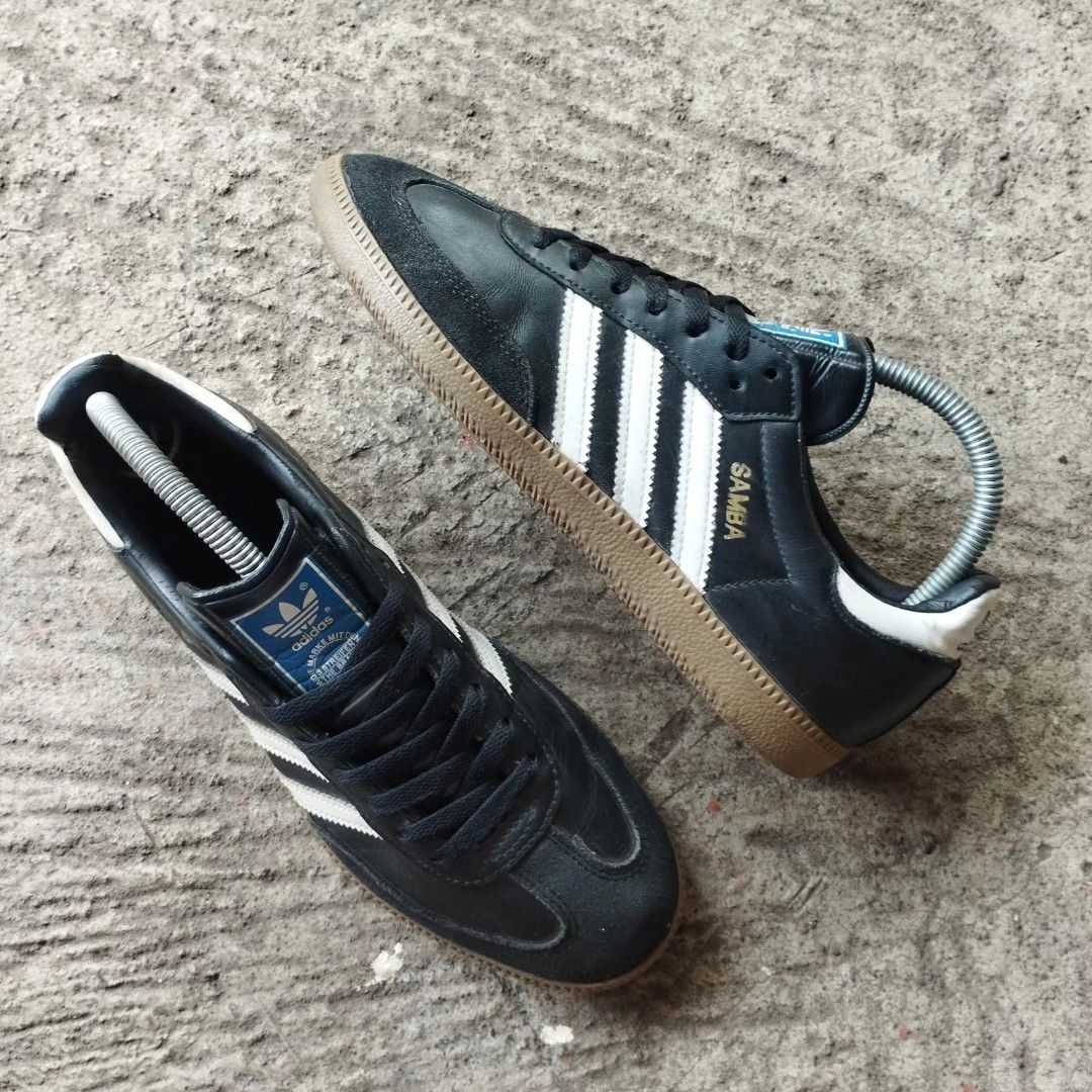 Adidas Samba Og Original Second, Fesyen Pria, Sepatu , Sneakers di Carousell