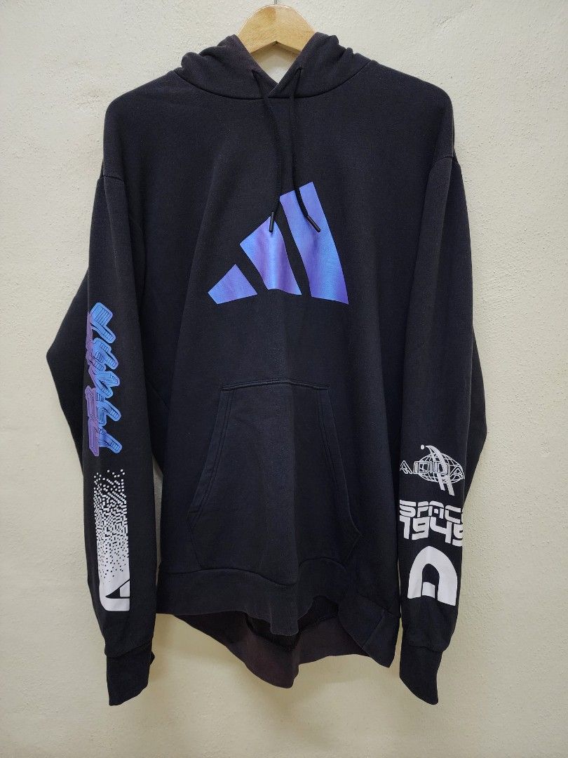 Adidas space purple hoodie