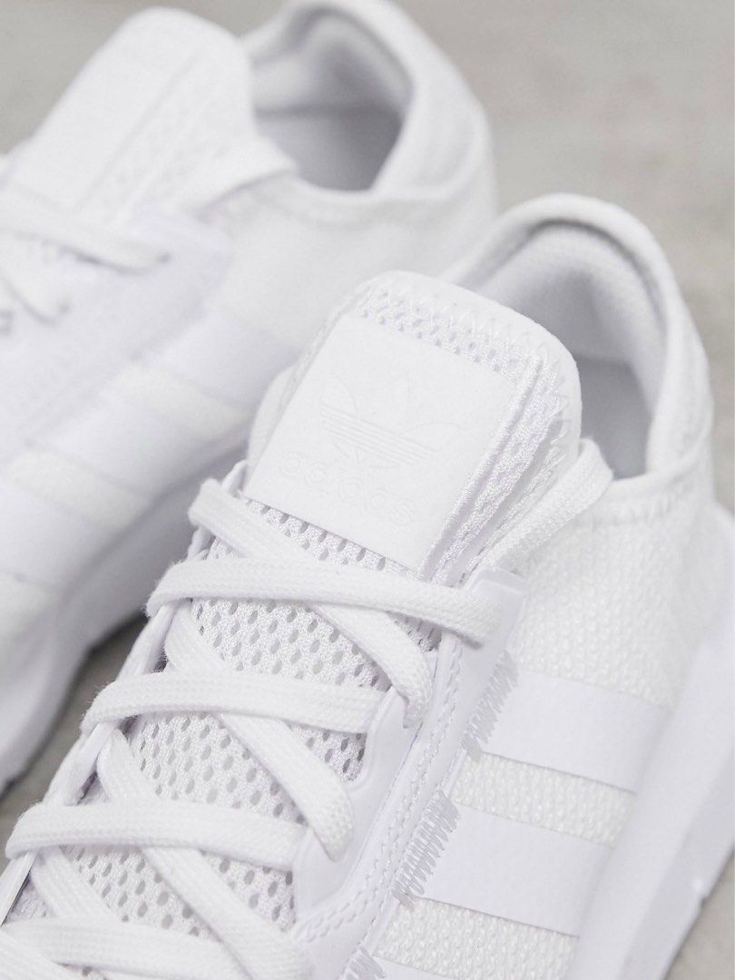 White adidas swift run shoes sale