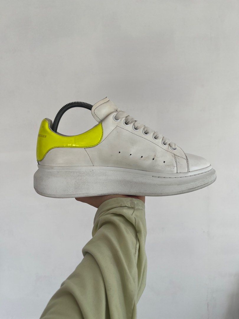 Alexander McQueen Fluorescent Yellow Fesyen Wanita Sepatu di Carousell