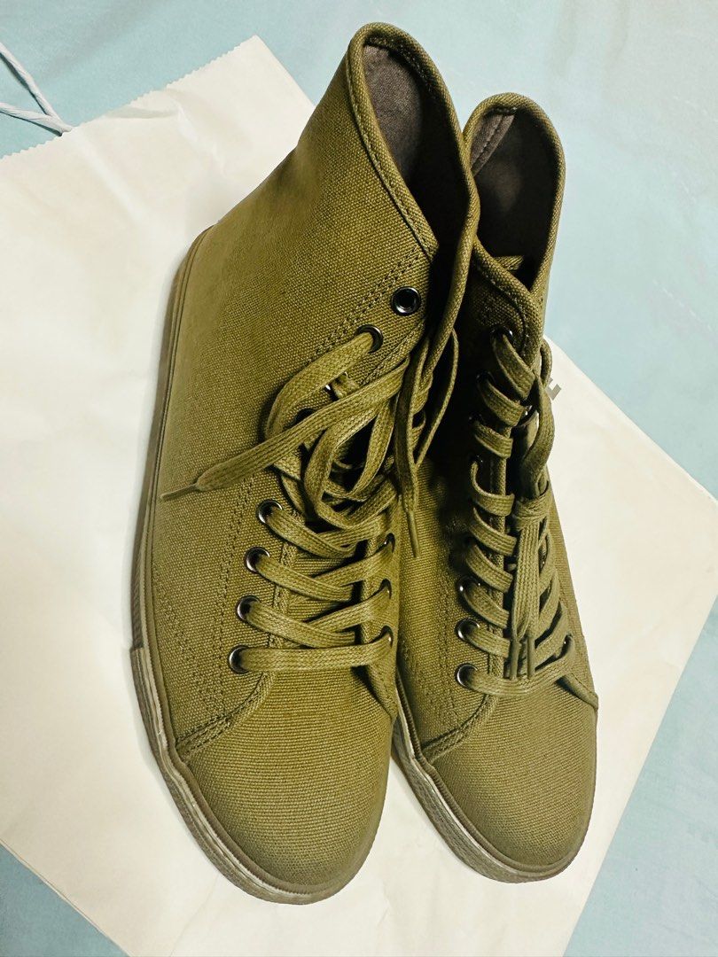 All saints canvas highcut Men s Fashion Footwear Sneakers on