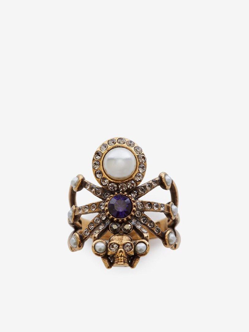 Alexander mcqueen spider new arrivals ring
