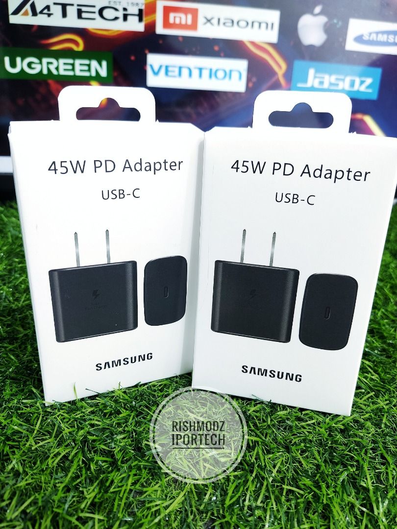 Authentic SAMSUNG 45W PD Super fast charging Adapter type-C, Mobile