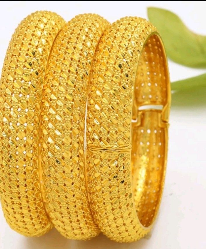 Gold plated bangles new arrivals wholesale