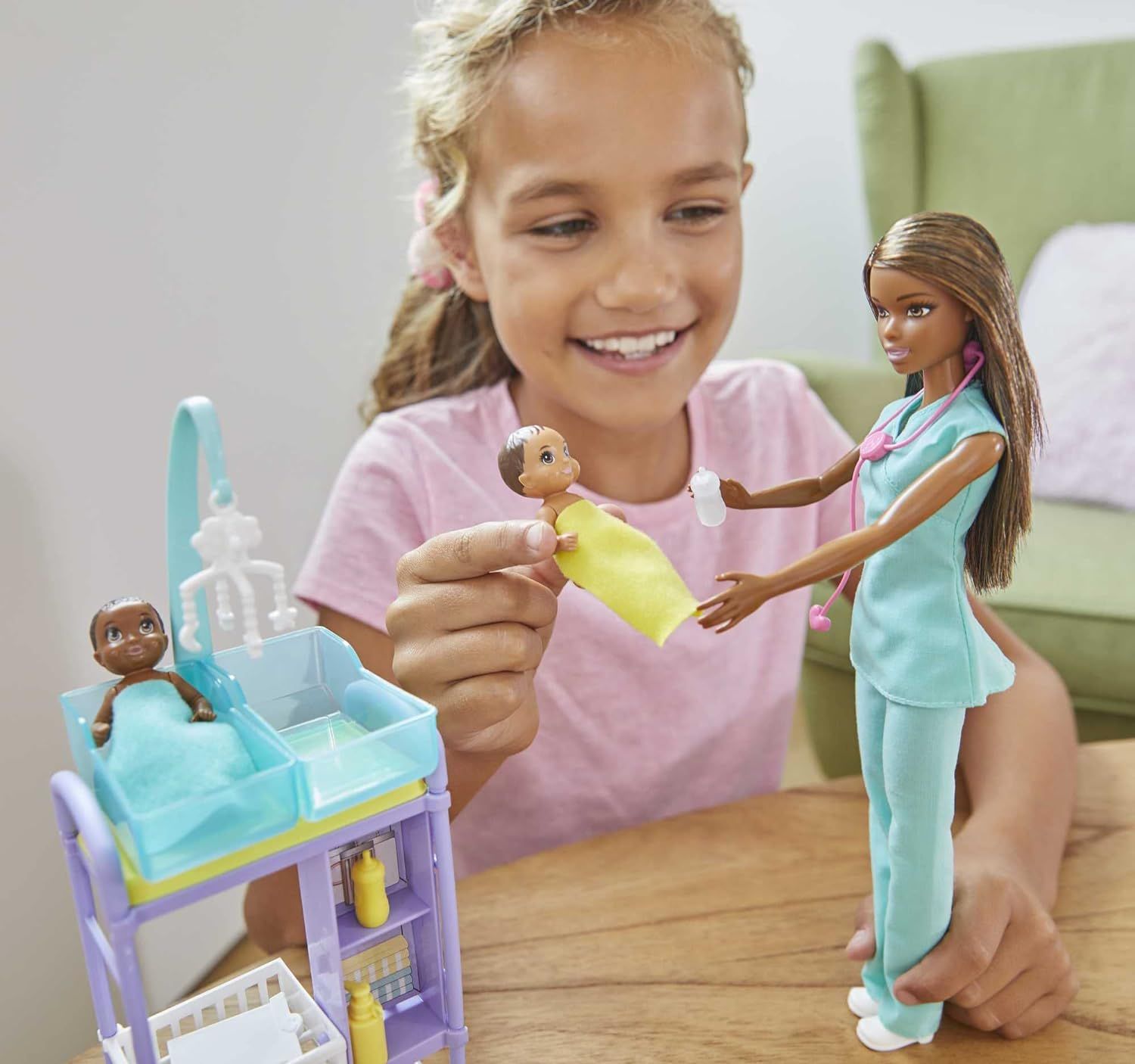 Barbie baby doctor best sale games play