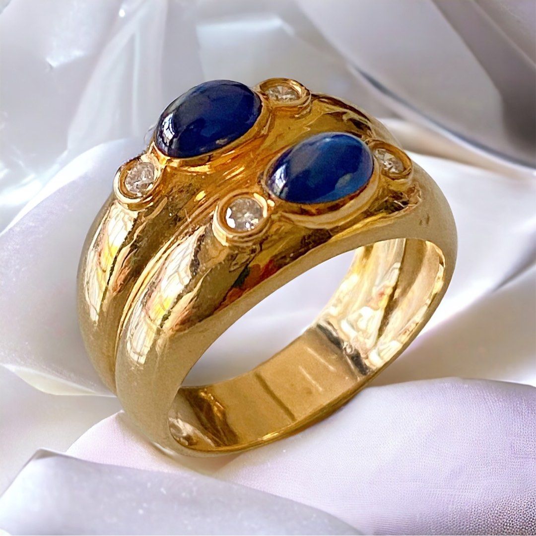 Gold sapphire on sale