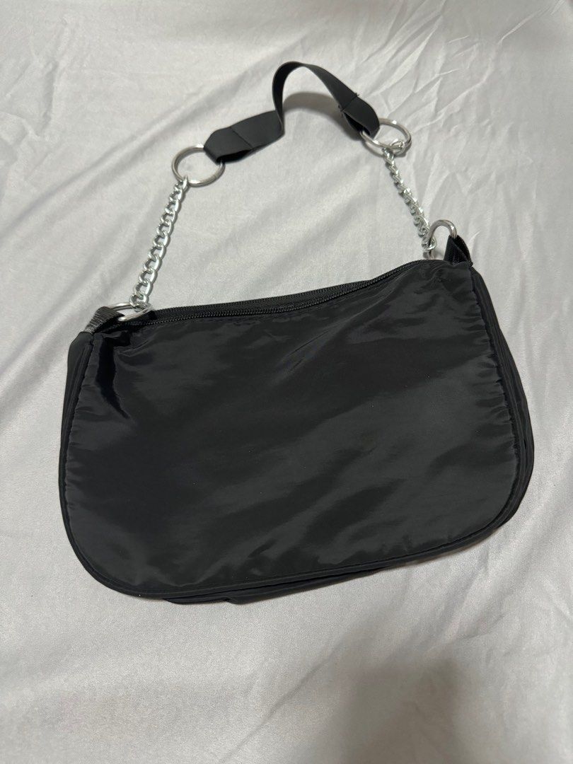 Black shoulder bag sling bag