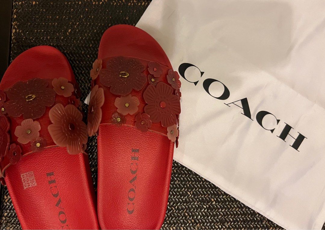 Coach tea hotsell rose slides