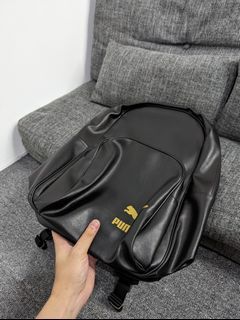 BRAND NEW Puma Premium PU Leather Backpack