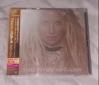 Britney Spears # Glory Japan Press w/Obi M-Condition(Brandnew Unsealed Never used)