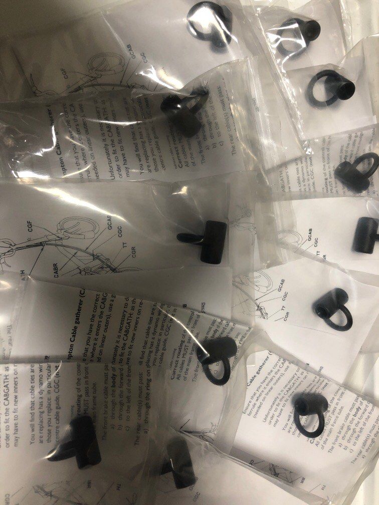 Brompton cable gatherer. Per piece 10. Strictly no negotiation