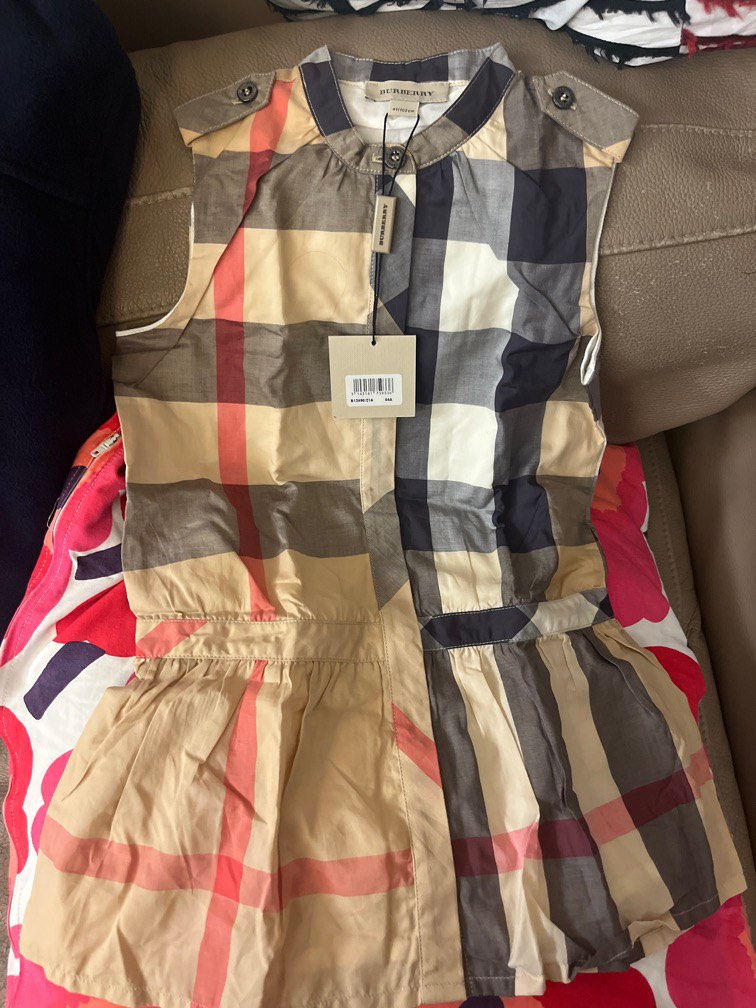 Burberry top tank dress