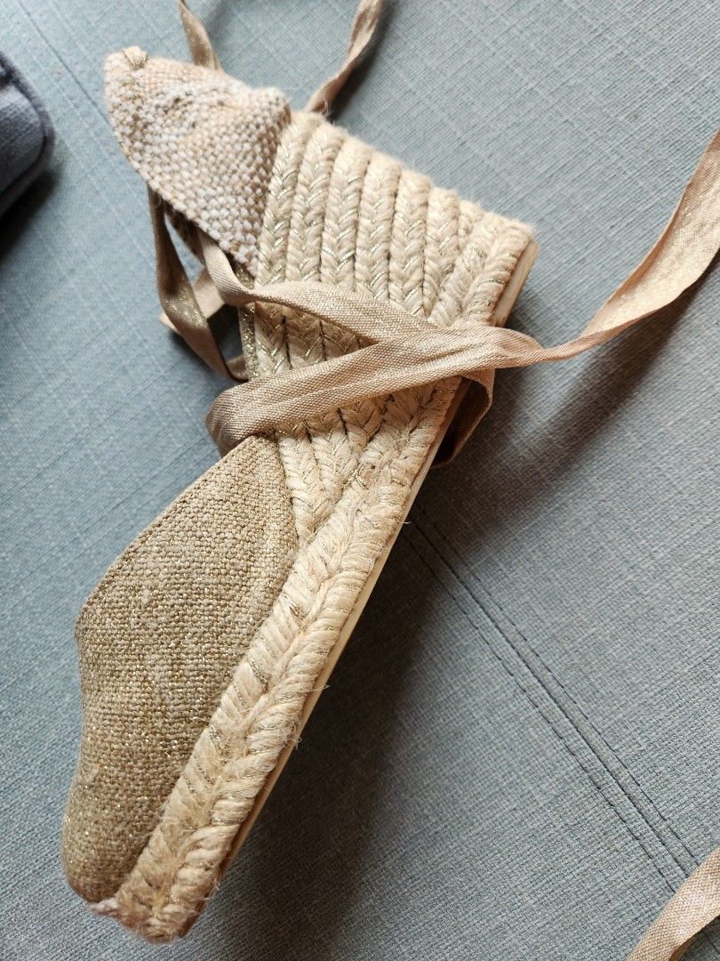 Castaner gold espadrilles hot sale