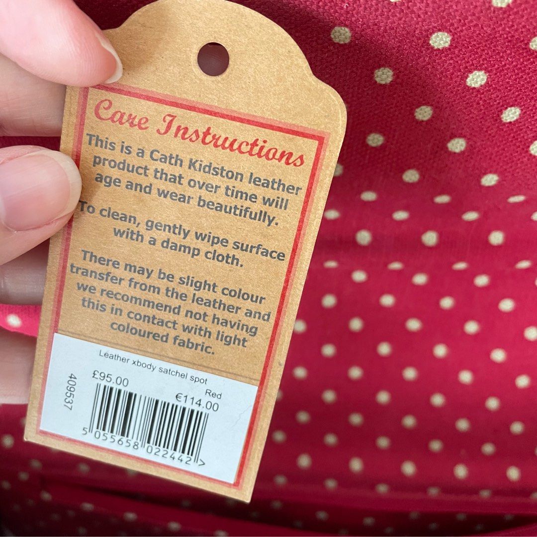 Cath kidston barton hotsell leather cross body bag