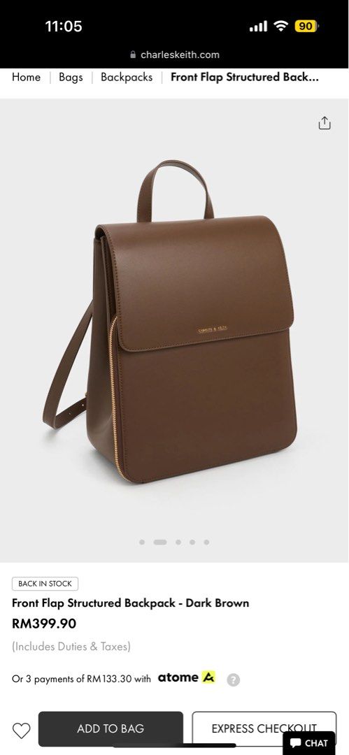 Charles and deals keith backpack