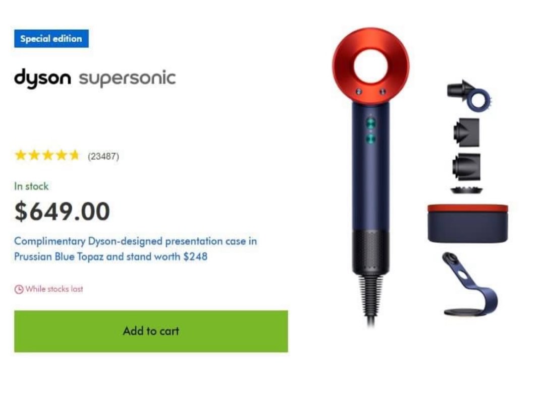 Cheapest dyson supersonic sale