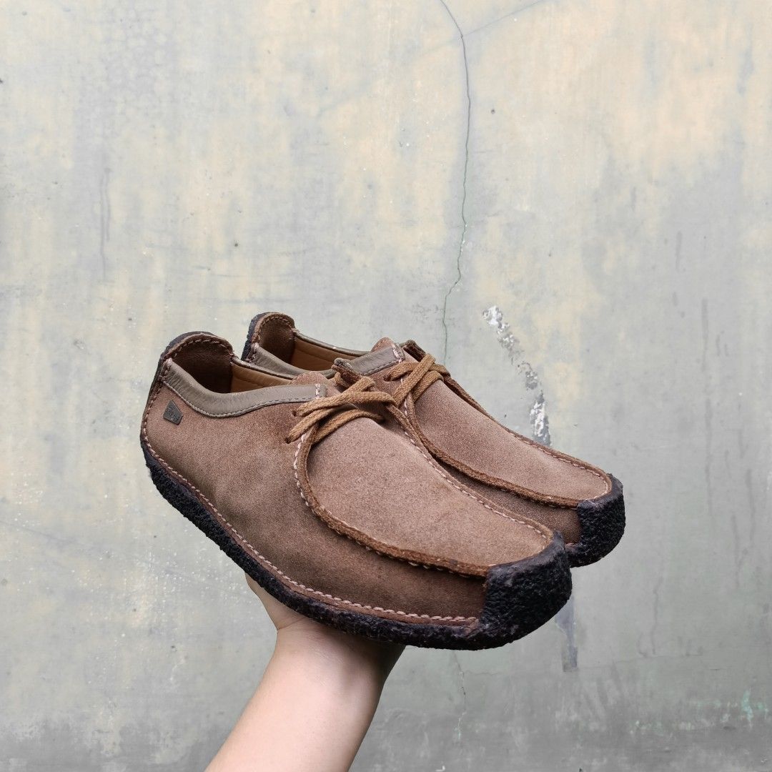 Clarks Natalie oakwood suede Women s Fashion Footwear Loafers on Carousell