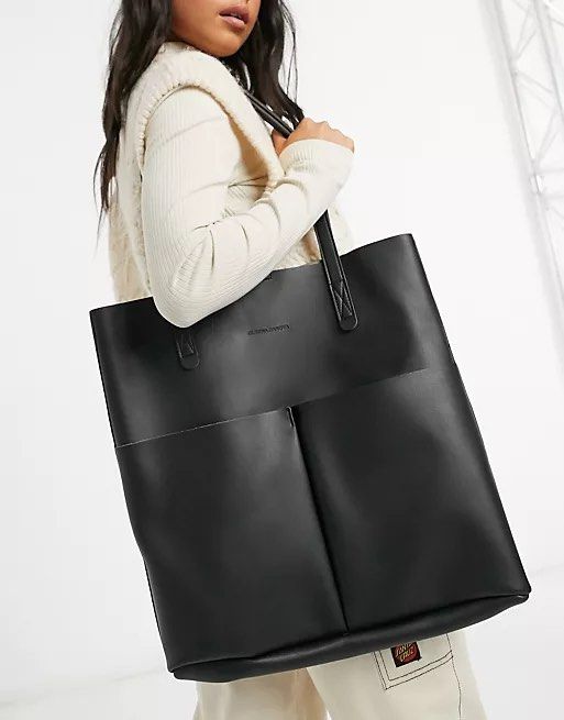 CLAUDIA CANOVA unlined two pocket tote bag Women s Fashion Bags Wallets Tote Bags on Carousell