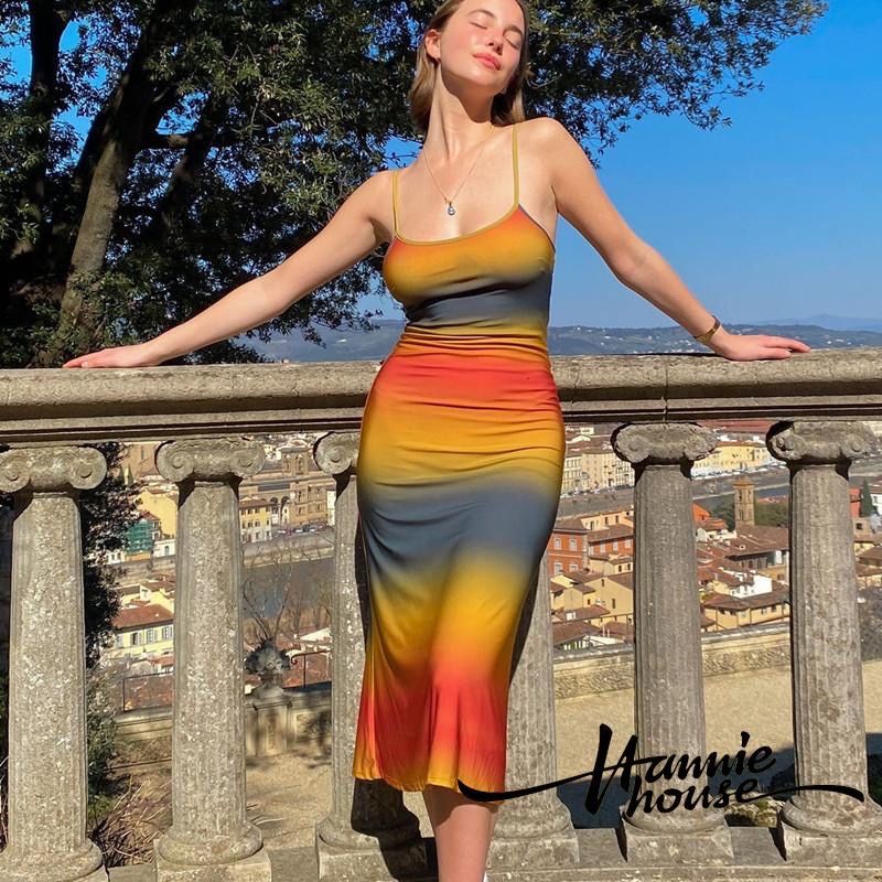 Colorful beach dress | midi bodycon dress | fishtail mermaid serpentina  dress, Women's Fashion, Dresses & Sets, Dresses on Carousell