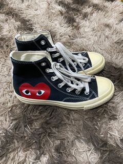 Black Converse x CDG fake Women s Fashion Footwear Sneakers