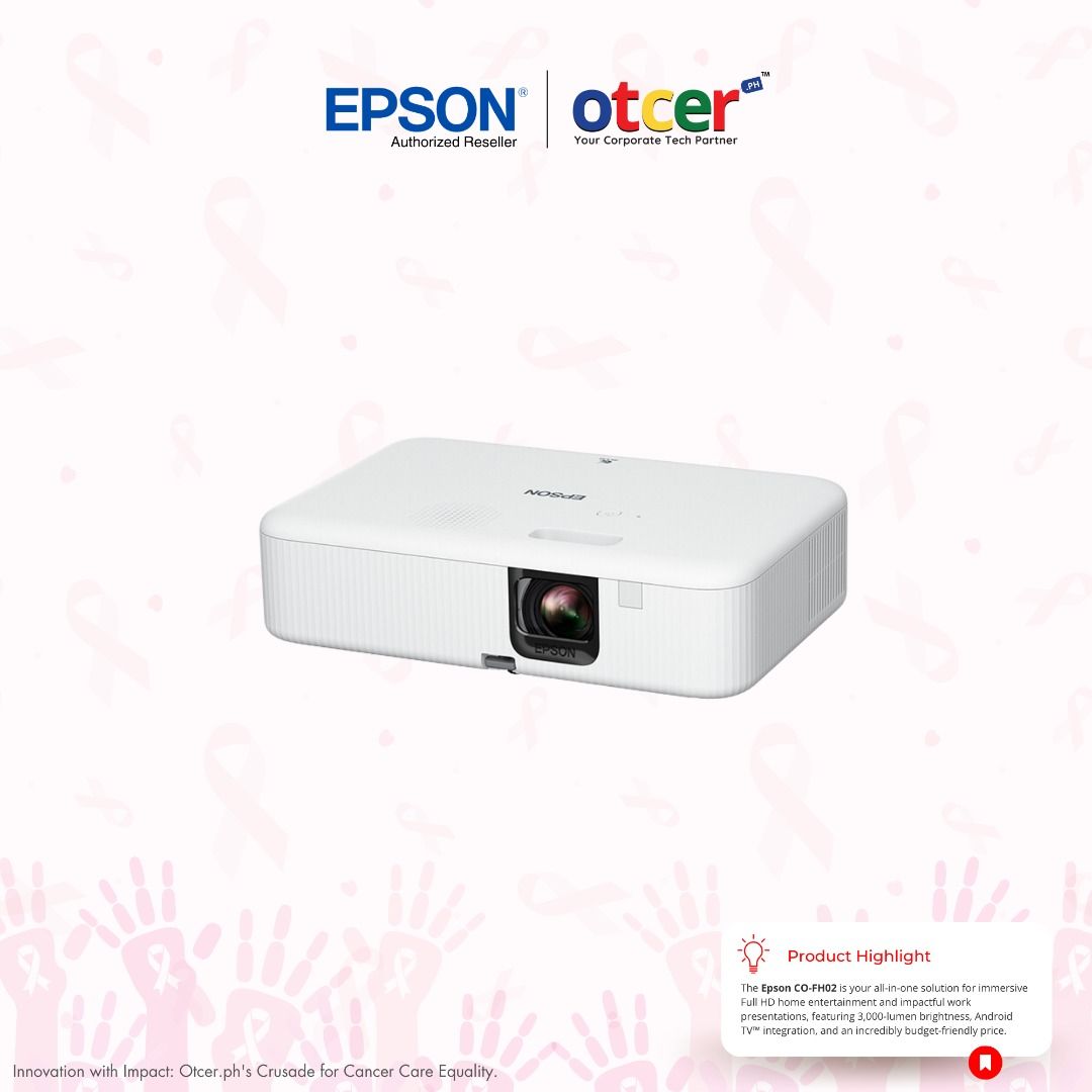 Epson CO-FH02 Smart Projector, TV & Home Appliances, TV & Entertainment ...