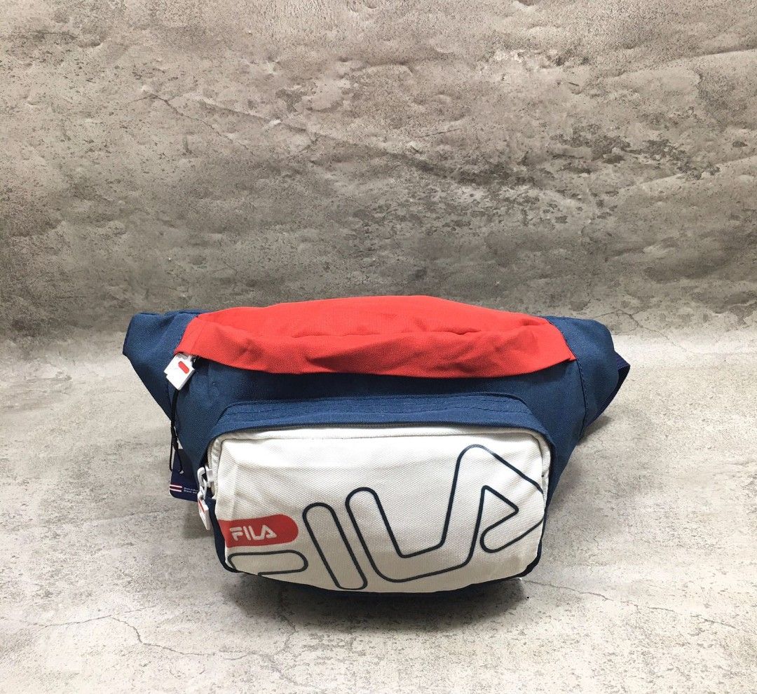 FILA Heritage Linear Waist Bag Fesyen Wanita Tas Dompet di Carousell