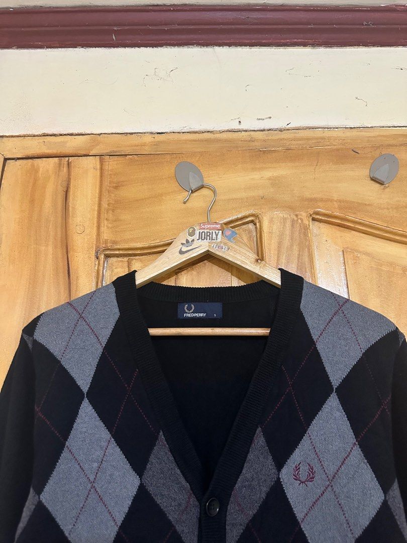 FRED PERRY CARDIGAN FOR MEN AUTHENTIC Men s Fashion Coats