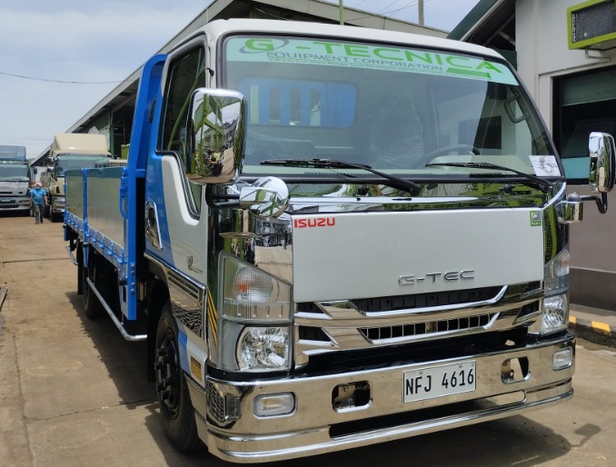 G700 NPR Wide Cabin Model G-tec Body Dropside 14ft., Special Vehicles ...