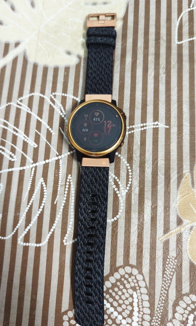 Garmin black rose gold outlet
