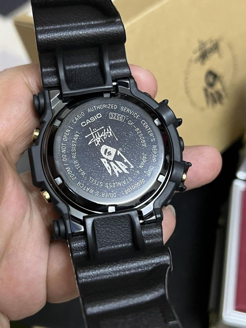 GF-8250BS-1JF GSHOCK BAPE STUSSY RARE LIMITED COLLAB FULL